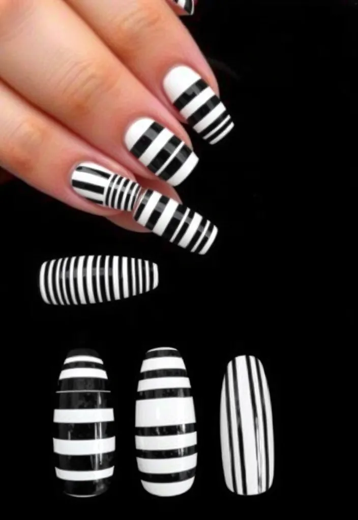 25 Creative Nail Designs That Are Perfect for Every Occasion (Wait Until You See #10!) - 8. Stylish Stripes