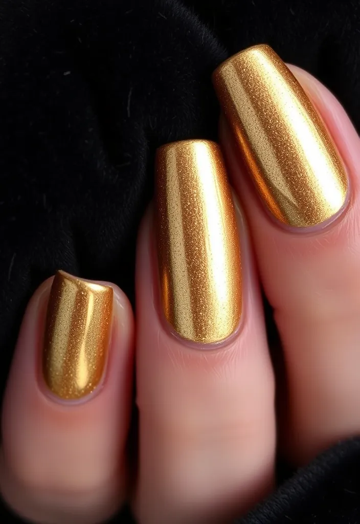 25 Creative Nail Designs That Are Perfect for Every Occasion (Wait Until You See #10!) - 5. Metallic Marvels