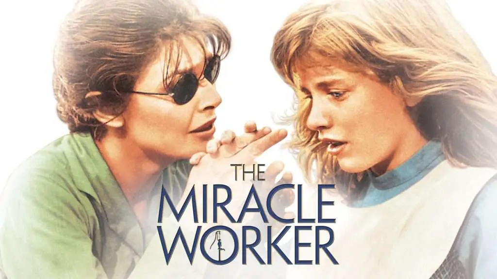 The Miracle Worker (1962) helen keller inspired movie poster