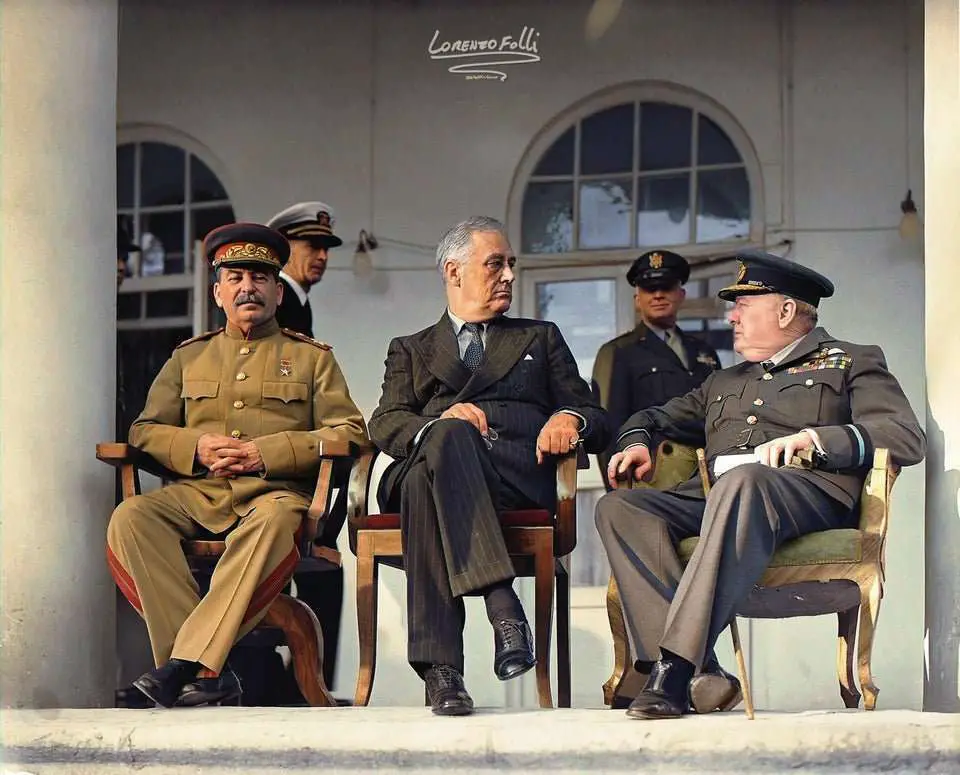 colorized vintage photos