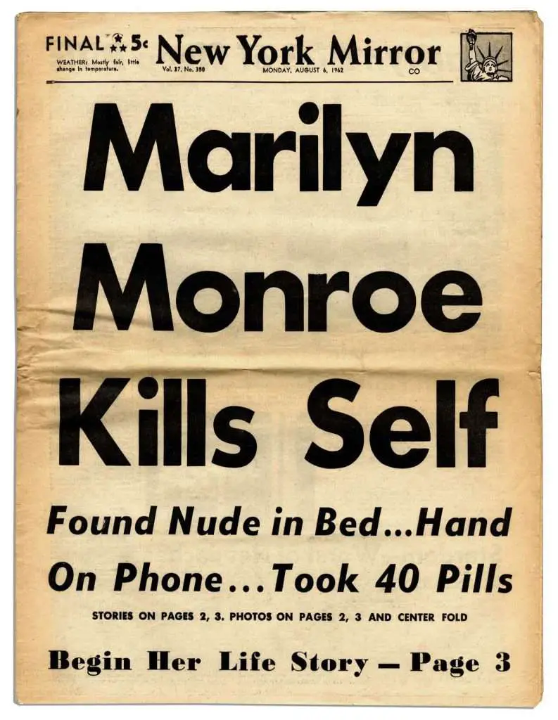 1962 Marilyn Monroe's Death: What Really Happened?