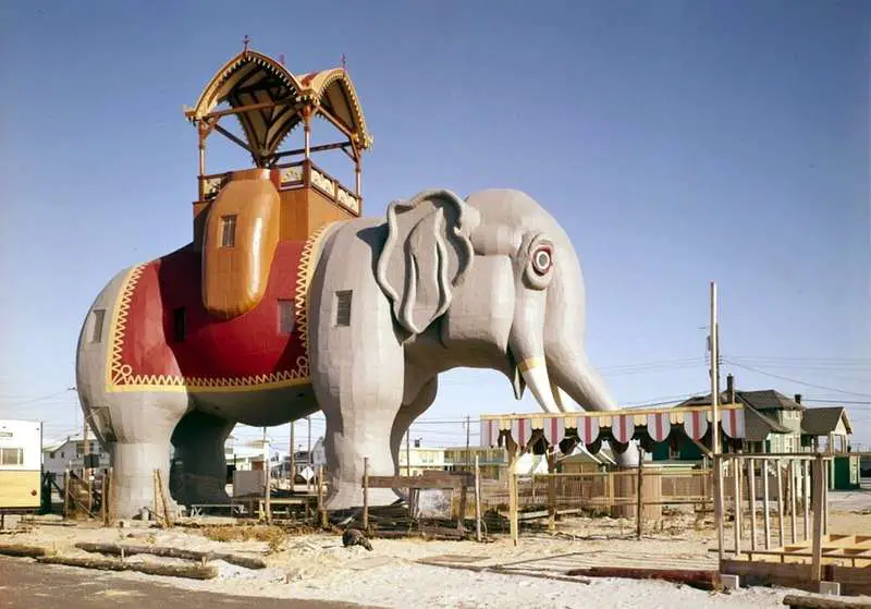 Lucy the Elephant, a Jumbo-inspired building in New Jersey