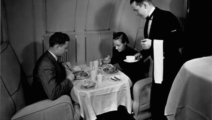 Photos demonstrate how aviation has changed since the "Golden Age of Air Travel"