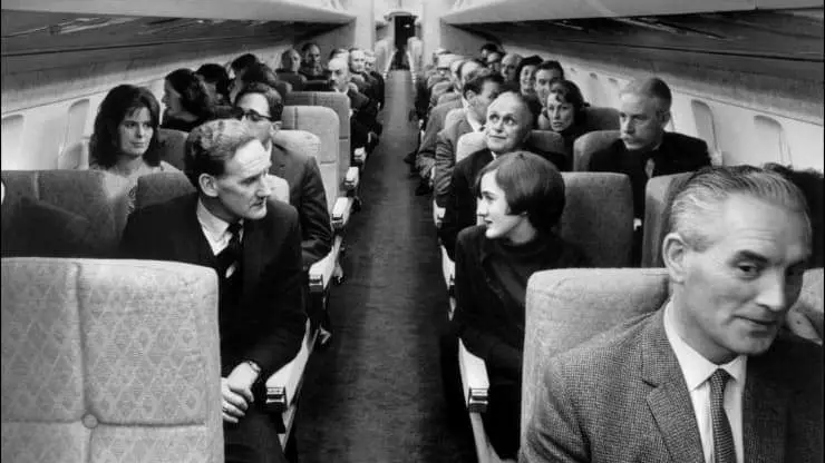 Photos demonstrate how aviation has changed since the "Golden Age of Air Travel"