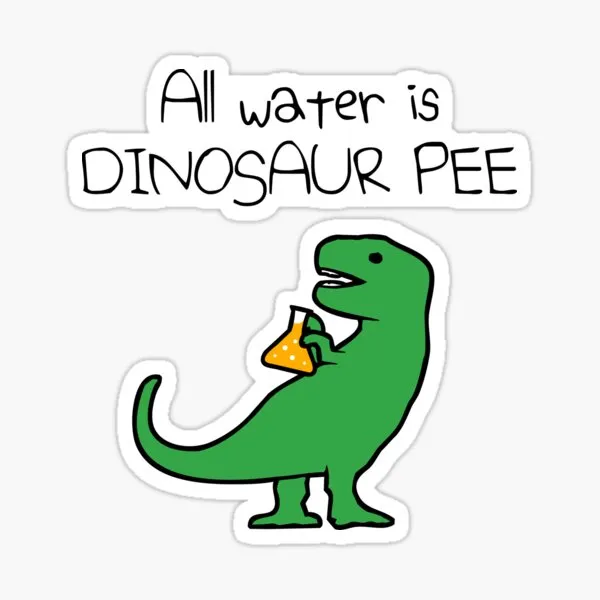 dinosaur pee