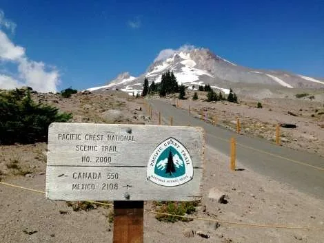 Hiking the pacific crest trail
