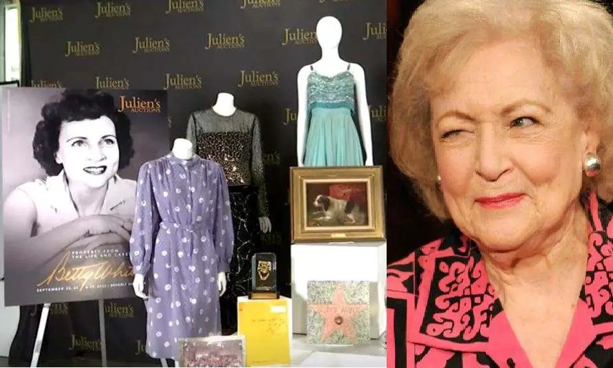 Betty white auction feature image