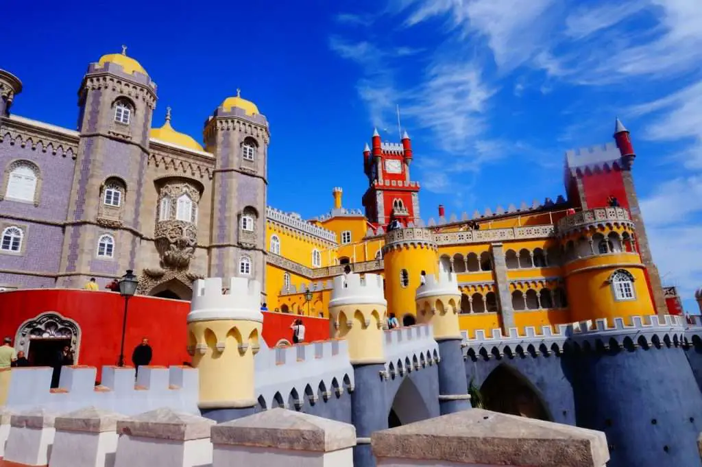 History of National Palace of Pena in Sintra, Portugal