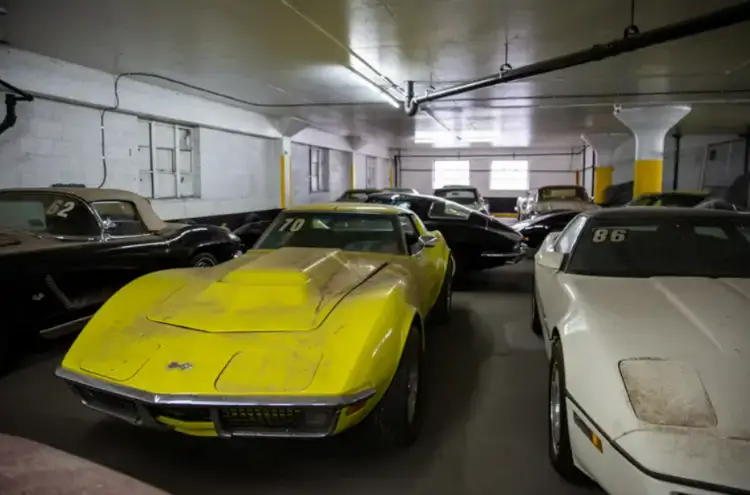 Classic Corvettes collection found in underground building