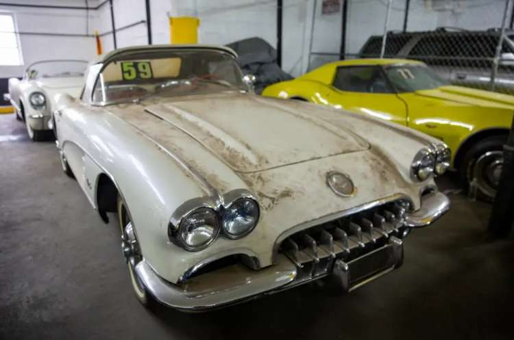 36 Classic Corvettes found in underground building