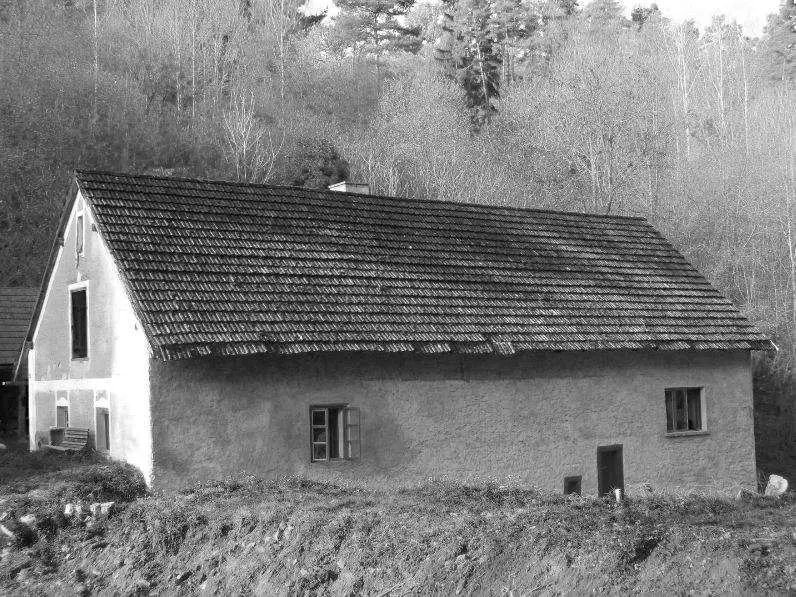 Central Bohemian region's historic old mill 