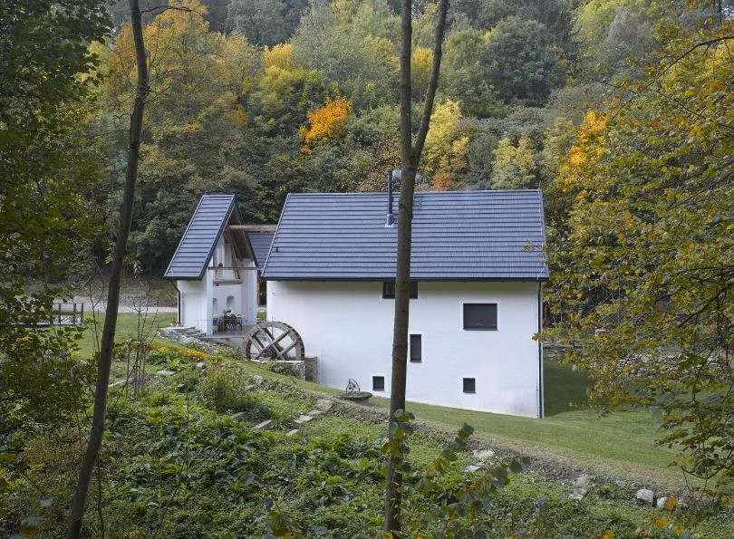 Central Bohemian region's historic old mill
