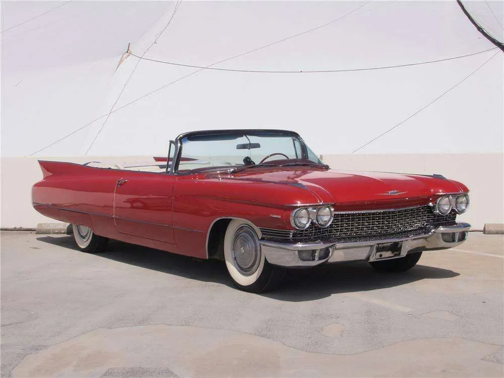 Pamela anderson's 1960 Cadillac Series 62 Convertible 2