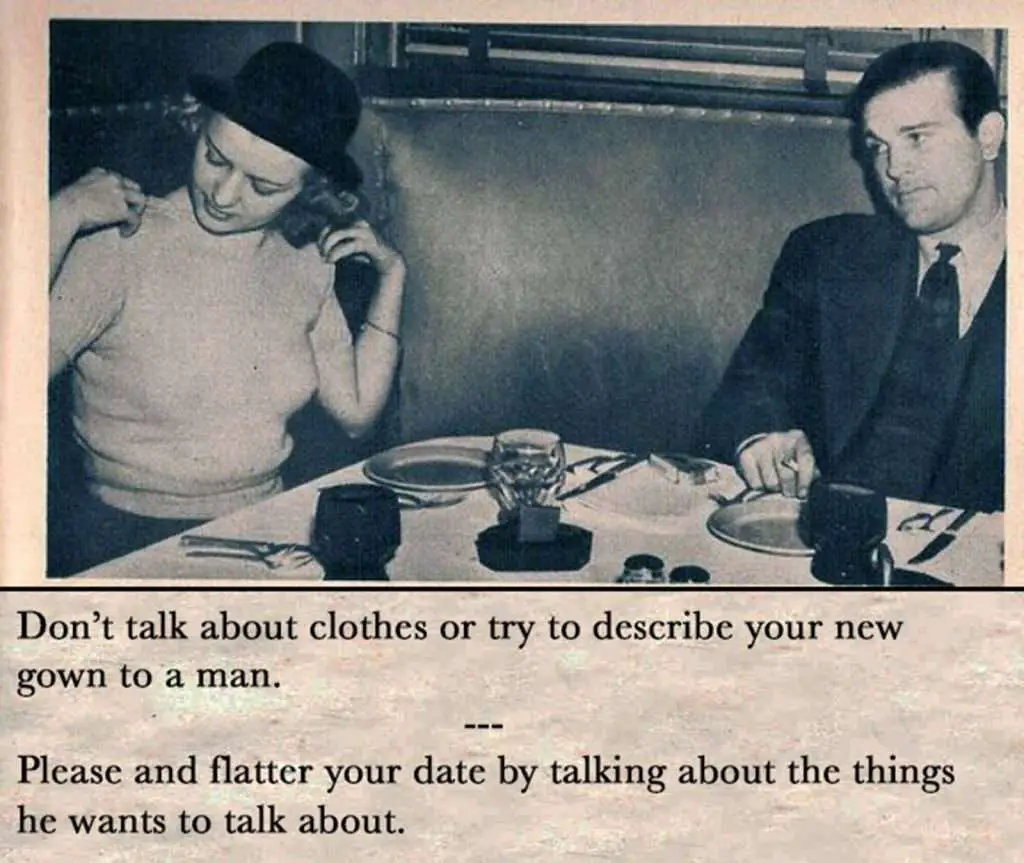 vintage dating tips for women