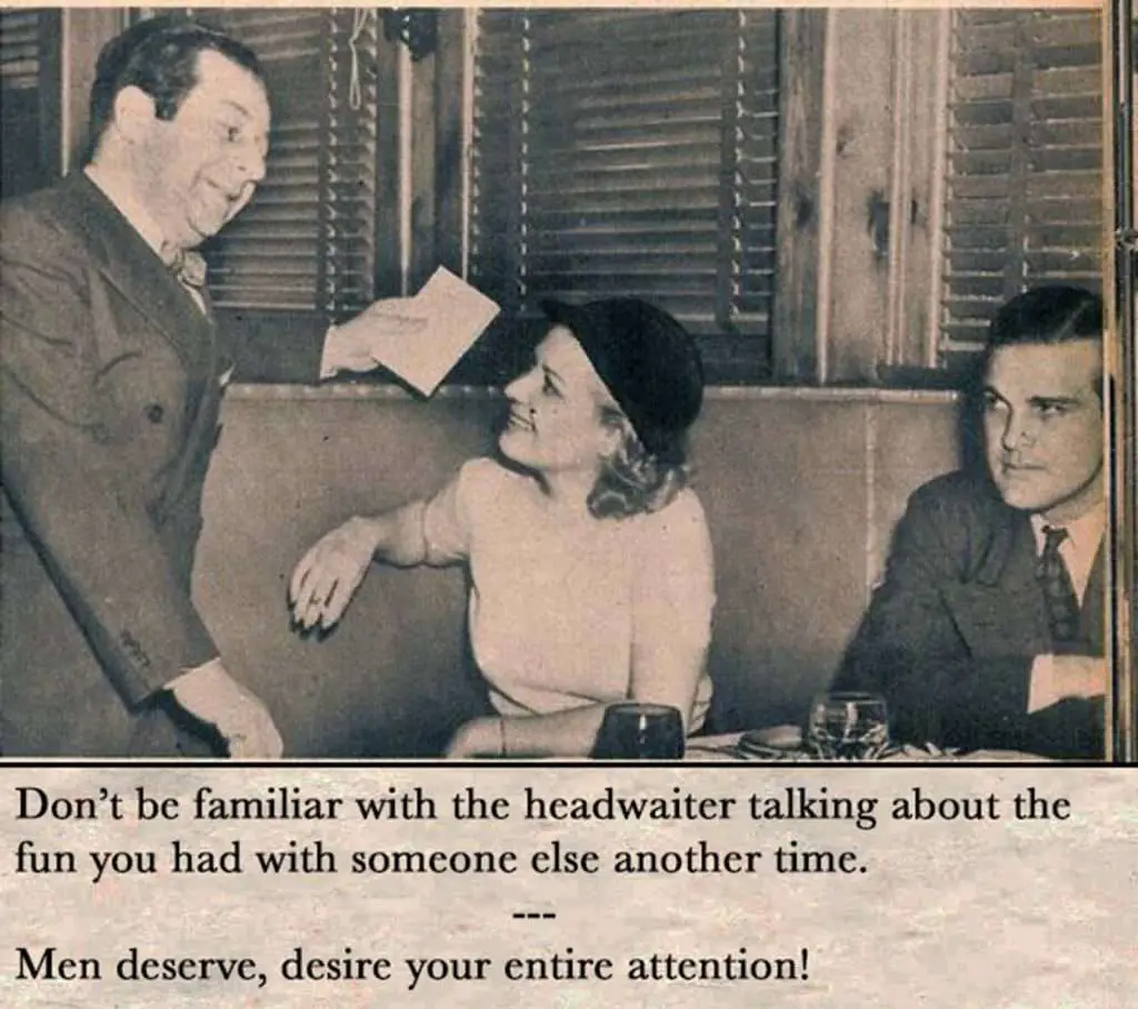 vintage dating tips for women