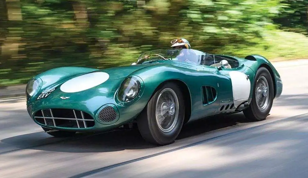 Most expensive cars 1956 Aston Martin DBR1