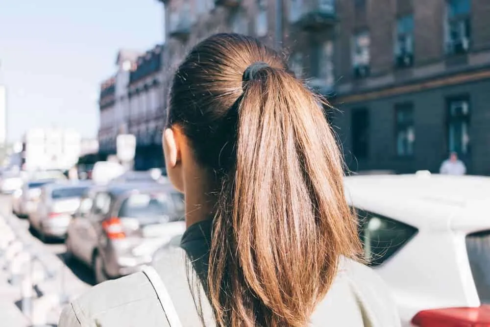 Tidy ponytail