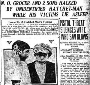 The Axeman of New Orleans: Terrorizing the City - Shutterbulky