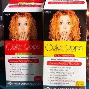 color oops on black box dye