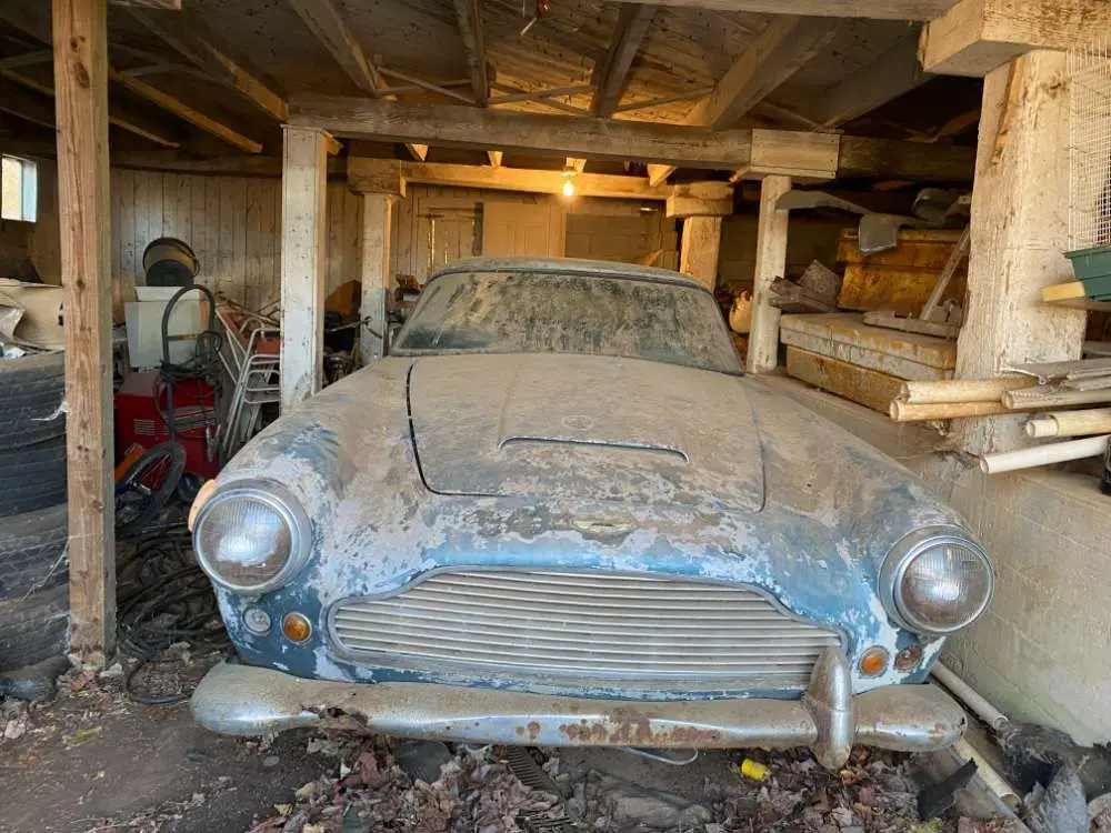 Barn find 1962 Aston Martin DB4