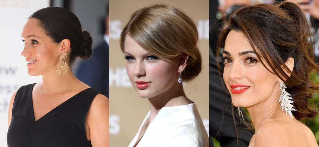 Inspirational Celebrity Low Bun Looks