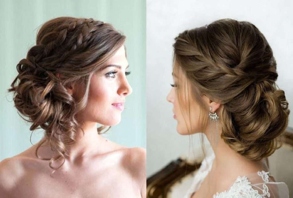 Low Bun Hairstyles for brides