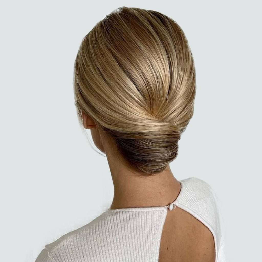 Low Buns for Straight Hair