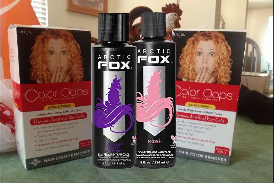 Pros & Cons Using Color Oops on Arctic Fox Hair Color shutterbulky