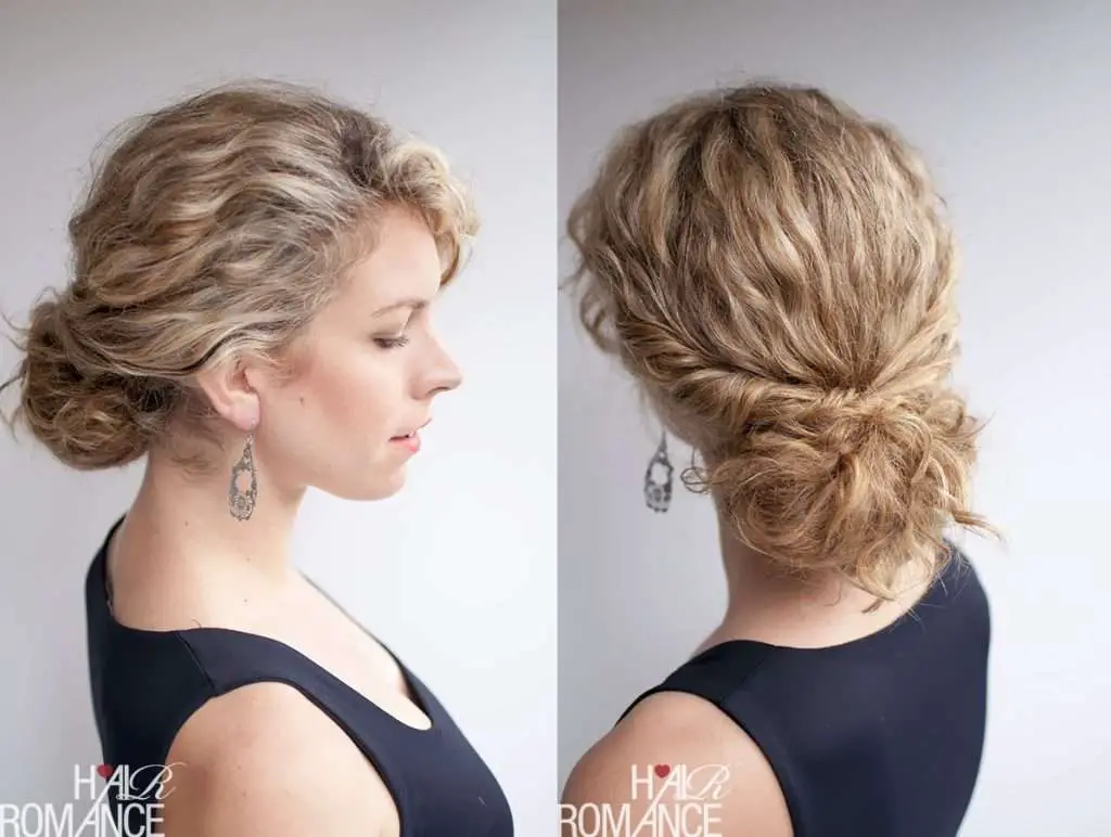 Twist and Tuck Low Bun