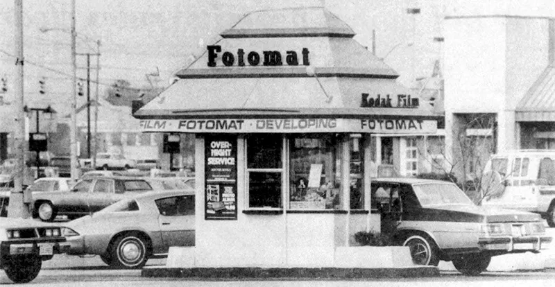 Photo Processing Booths with Fotomat