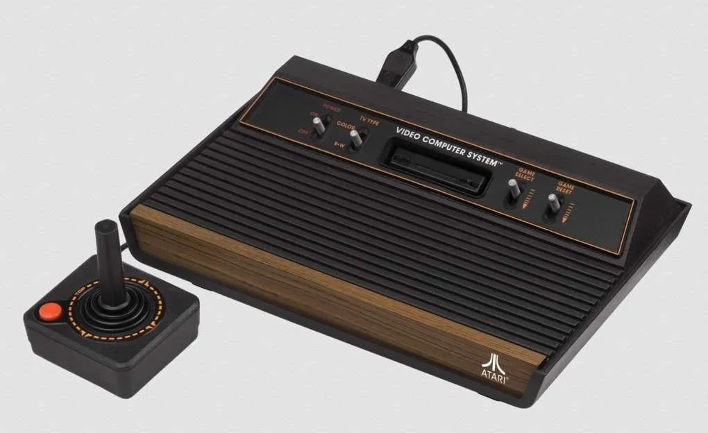 Atari gaming system. Public domain.