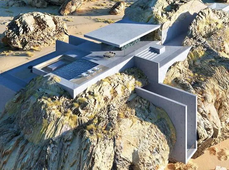 Modern Home Inside Ancient Giant Rock: Architect Amey Kandalagar’s Masterpiece