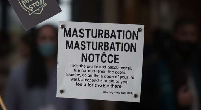 Masturbation Notice